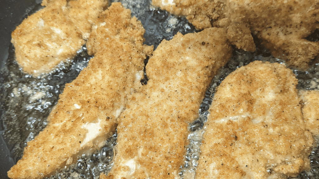 Crispy Pan Fried Breaded Chicken Tenders A Cents For Cookery