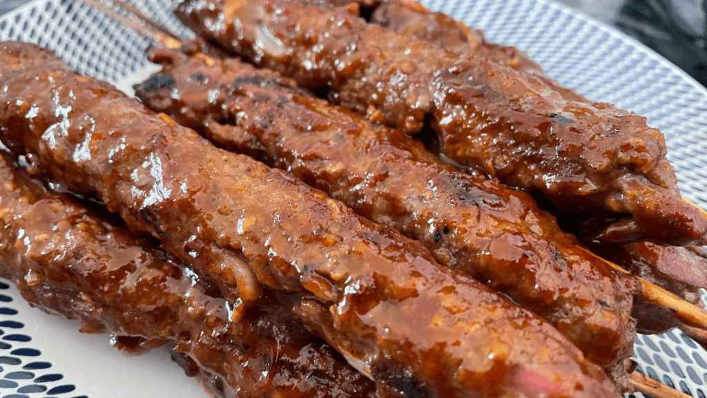 BBQ Hamburg Skewers