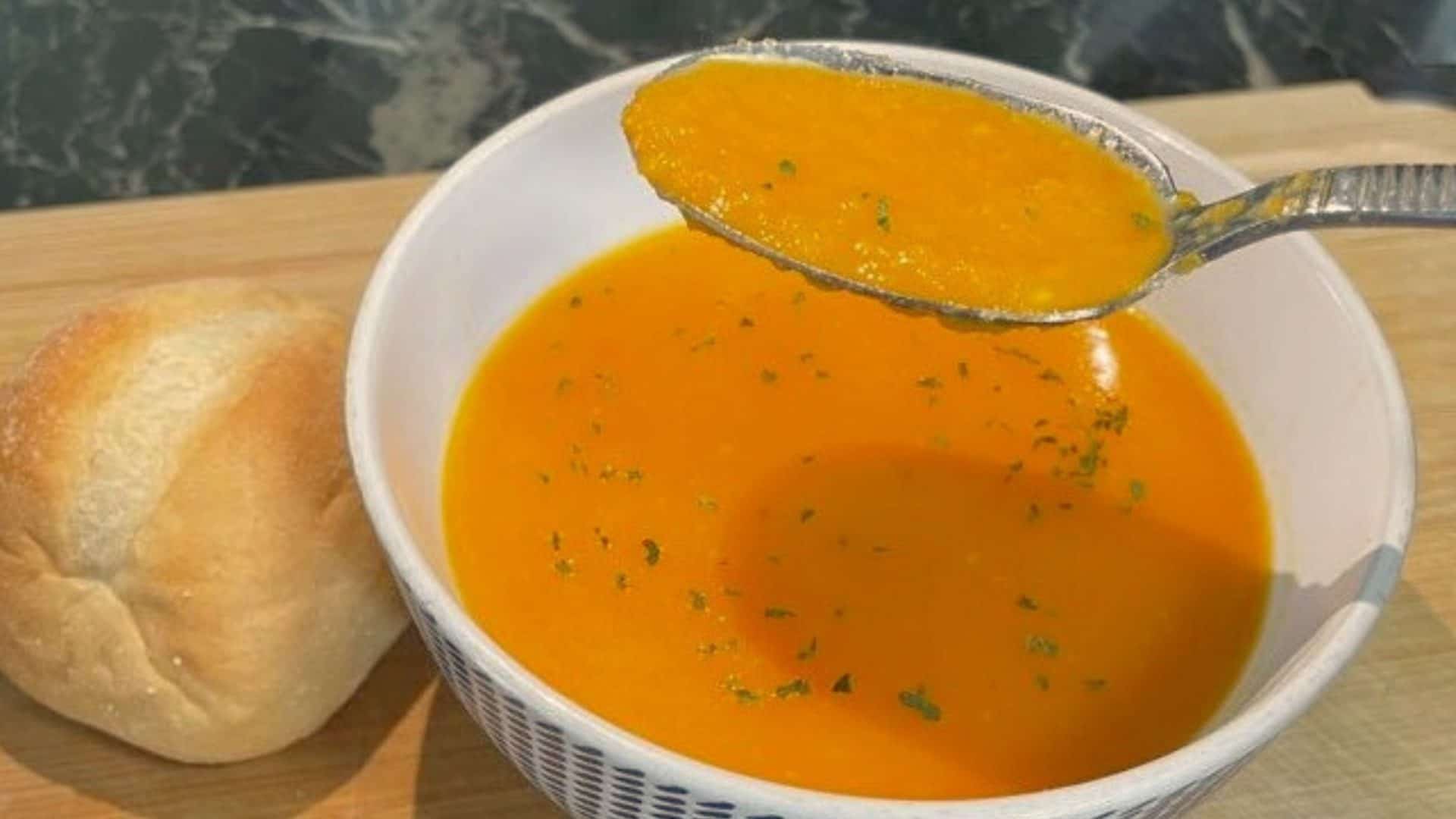 carrot orange ginger soup