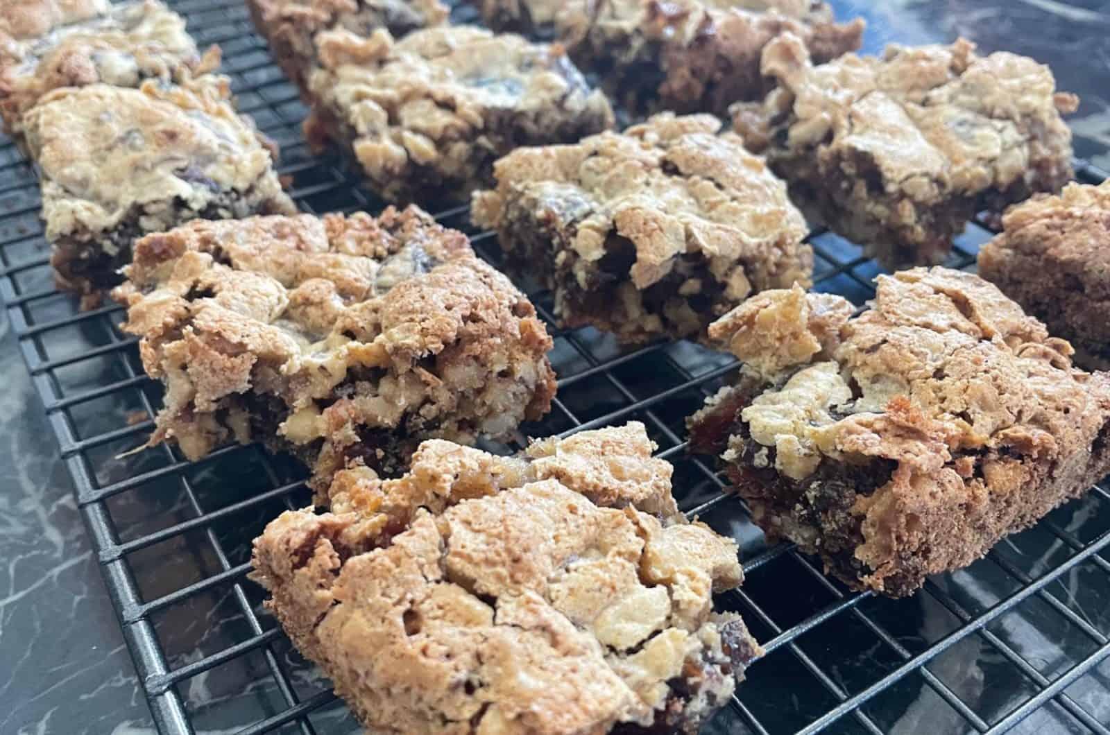 Chewy Date and Nut Squares A Cents For Cookery