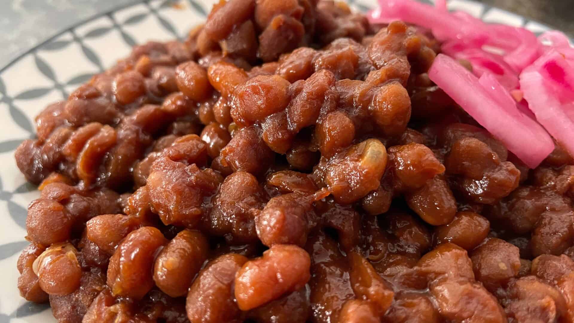 Delicious And Easy Baked Boston Beans In Slow Cooker A Cents For Cookery