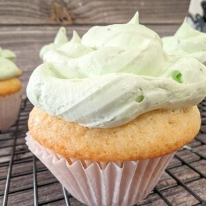 _Pistachio Cupcakes with Cool Whip Frosting