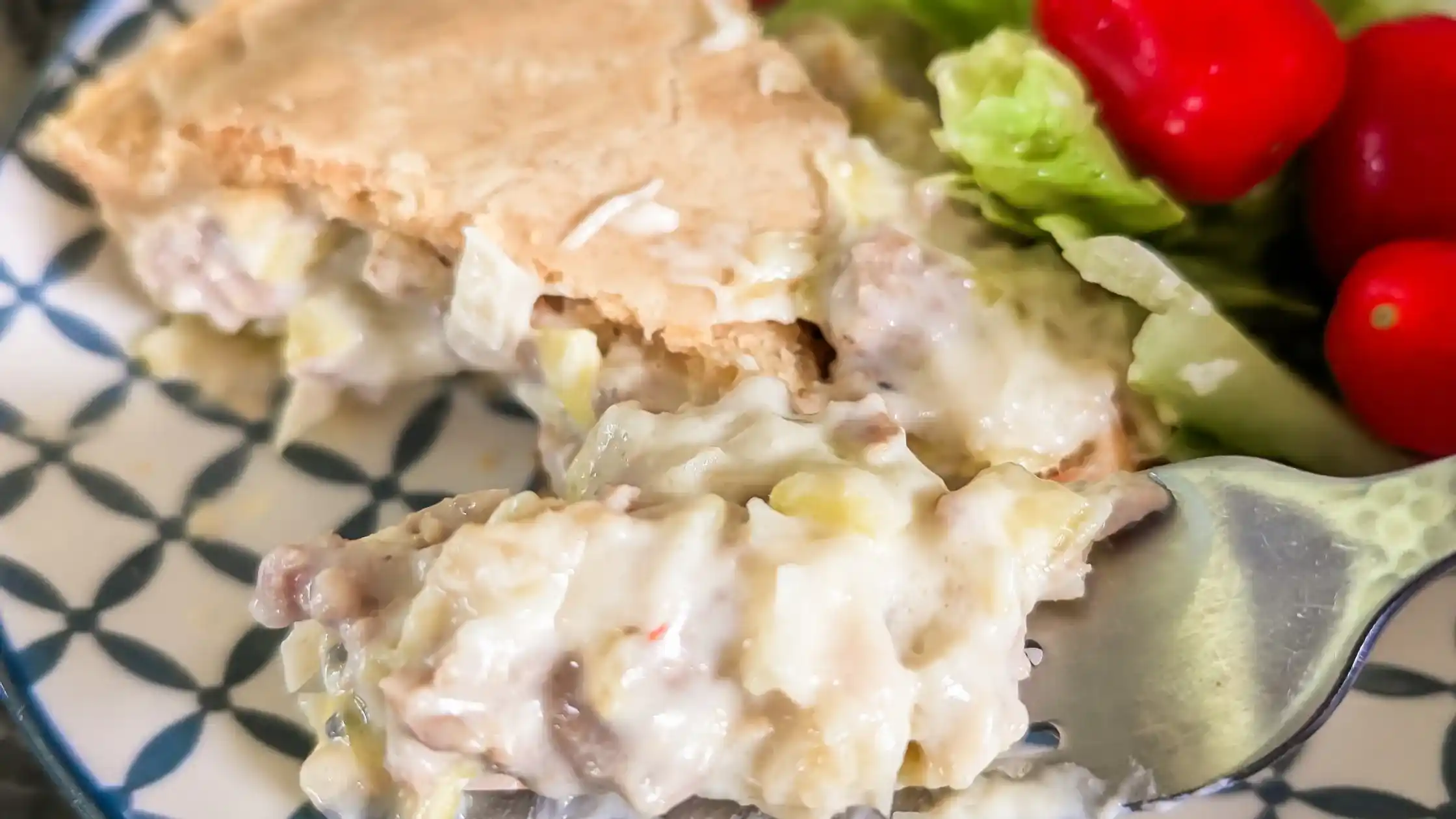 Easy Sausage And Leek Pie With StoreBought Crust. A Cents For Cookery