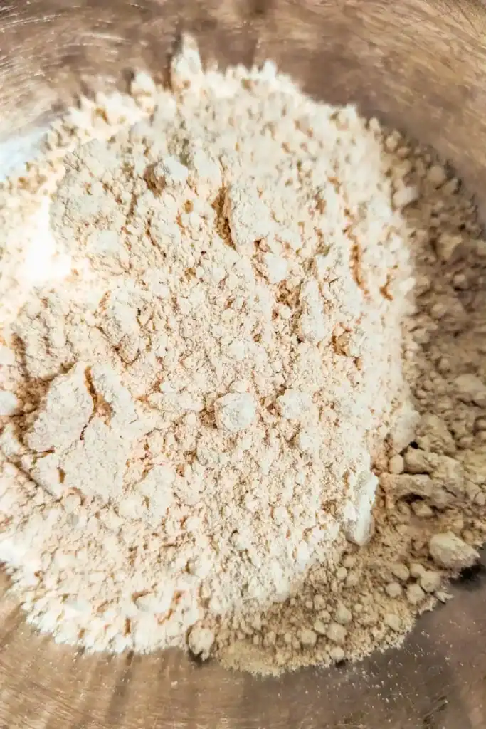 the butter cut into the dry ingredients