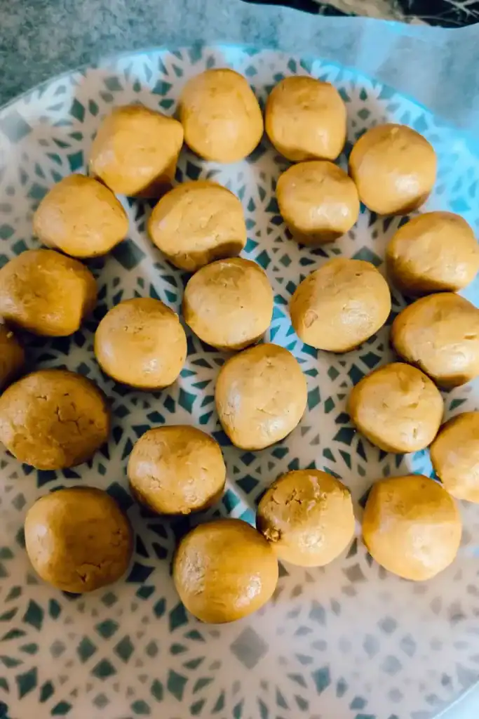 all the balls on a plate