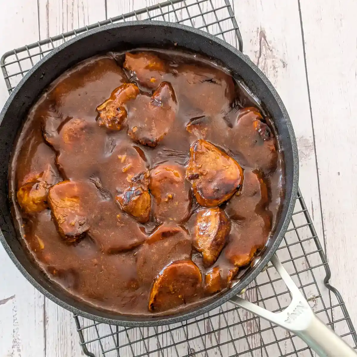 ginger soy marinade pork medallions