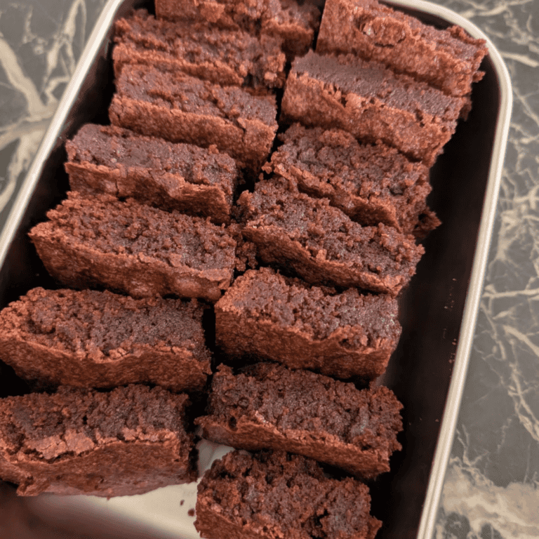 brownies with cocoa powder